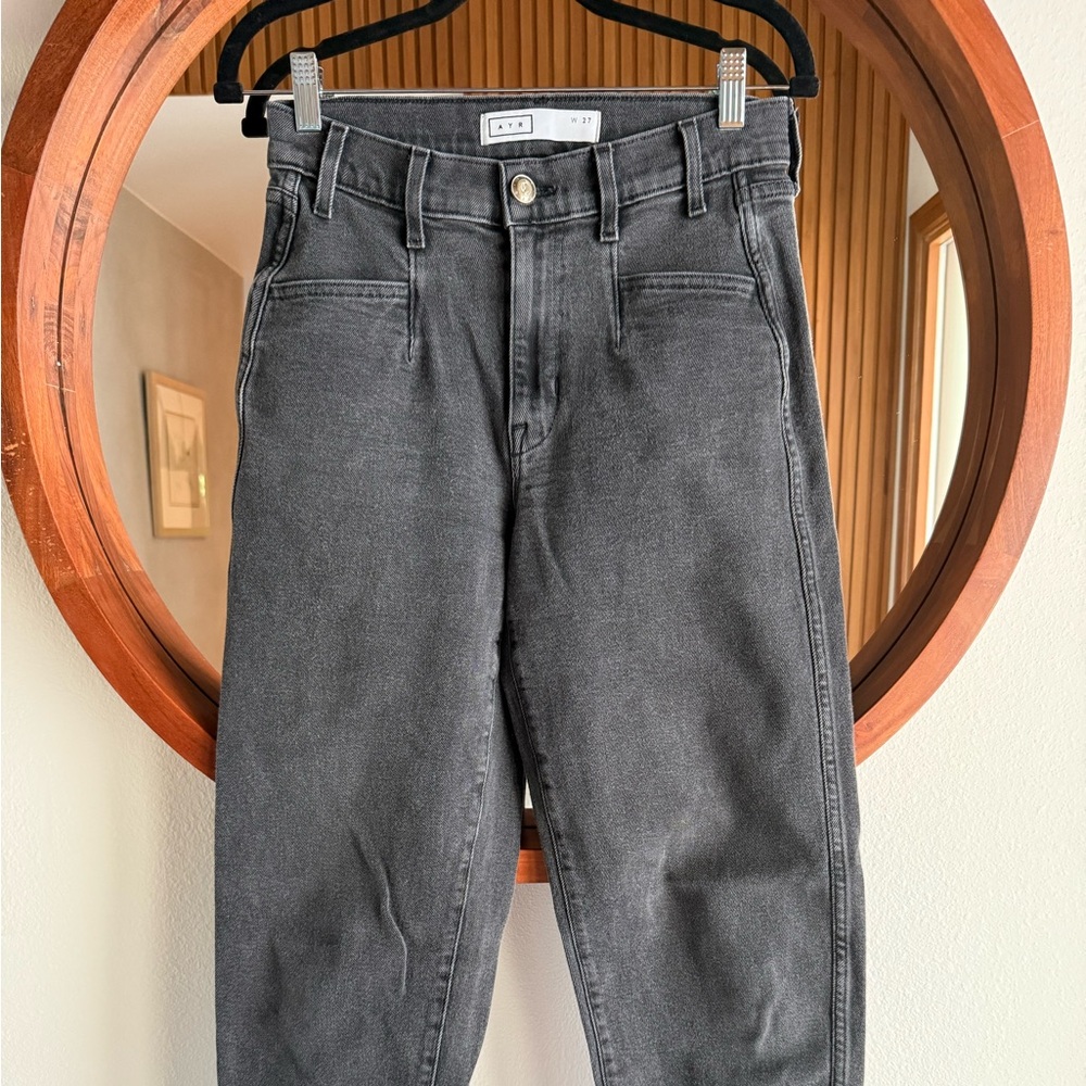 AYR The Beat Jeans Sz 27 Black